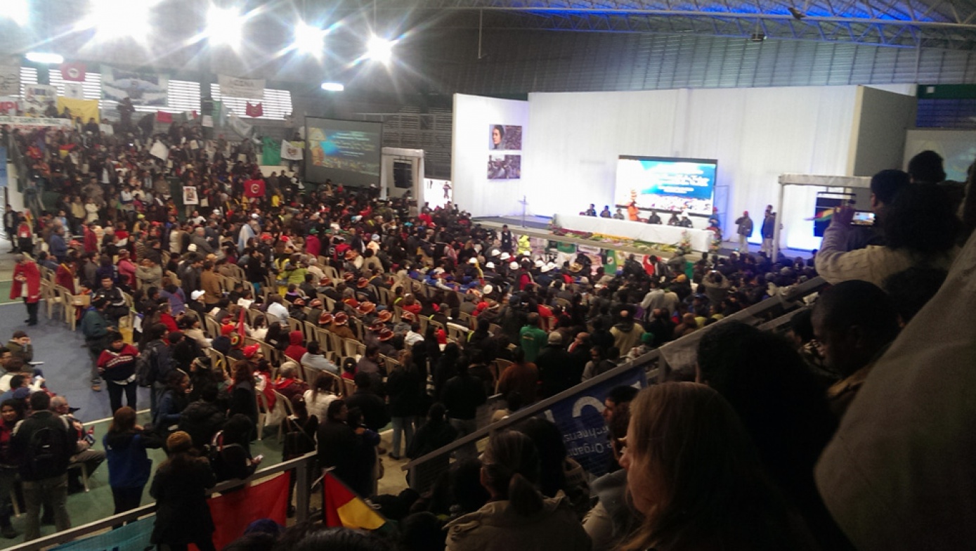 En Santa Cruz de la Sierra inició el II Encuentro Mundial de Movimientos Populares