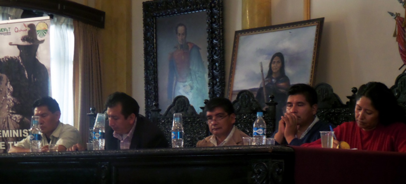 Productores e instituciones cochabambinas demandan la aprobación de la ley de suelos