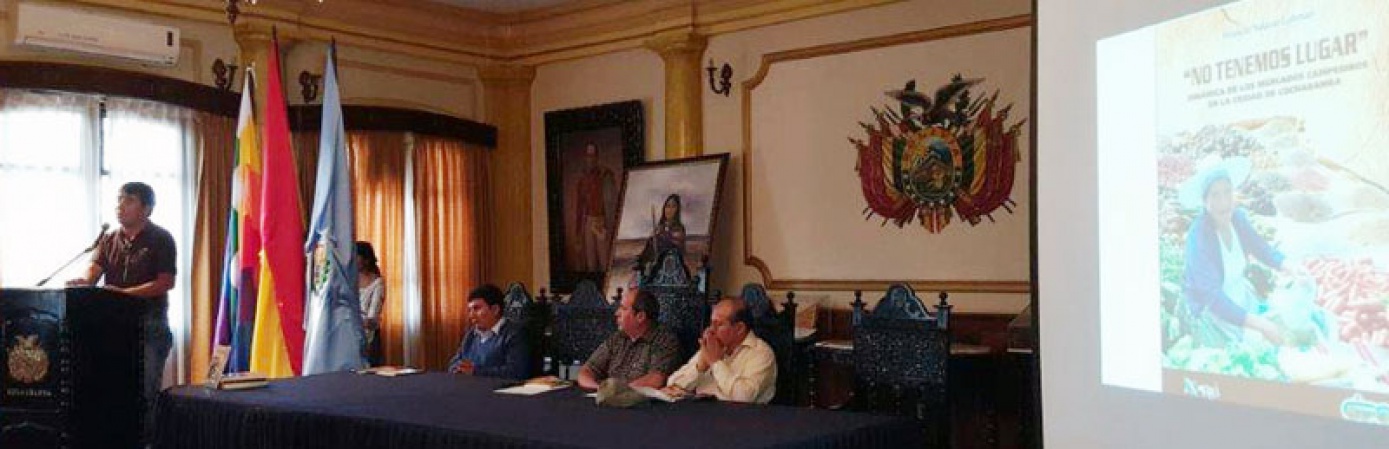 CIPCA presentó la investigación “No tenemos lugar”. Dinámica de los mercados campesinos en la ciudad de Cochabamba