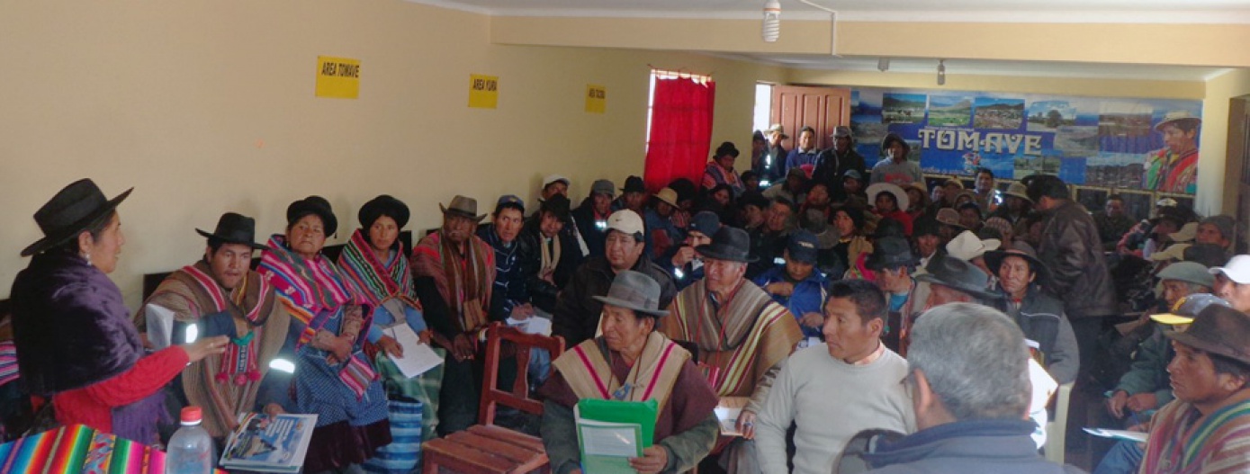 En Tomave reflexionan sobre los derechos de los Pueblos Indígena Originario Campesinos