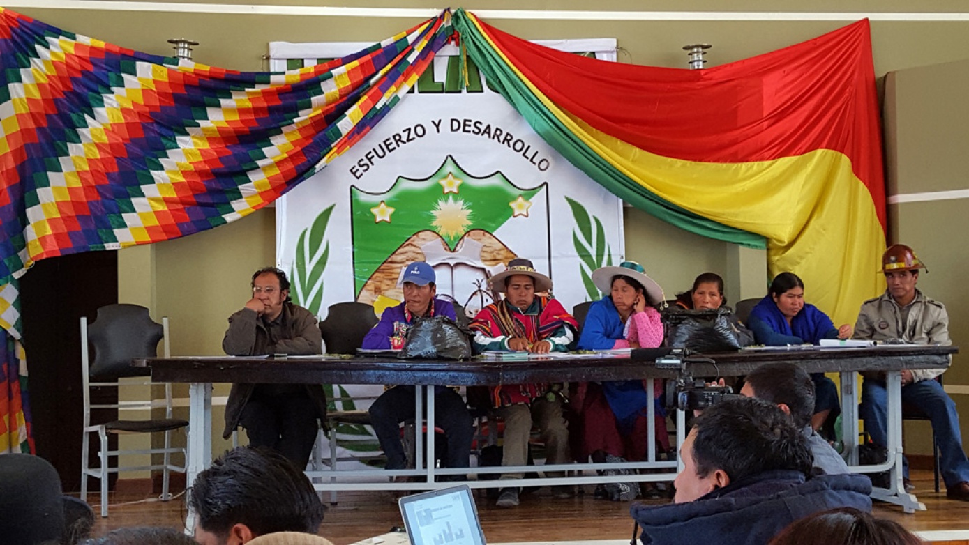 Pacto de organizaciones del Norte de Potosí para impulsar la Agenda Patriótica 2025