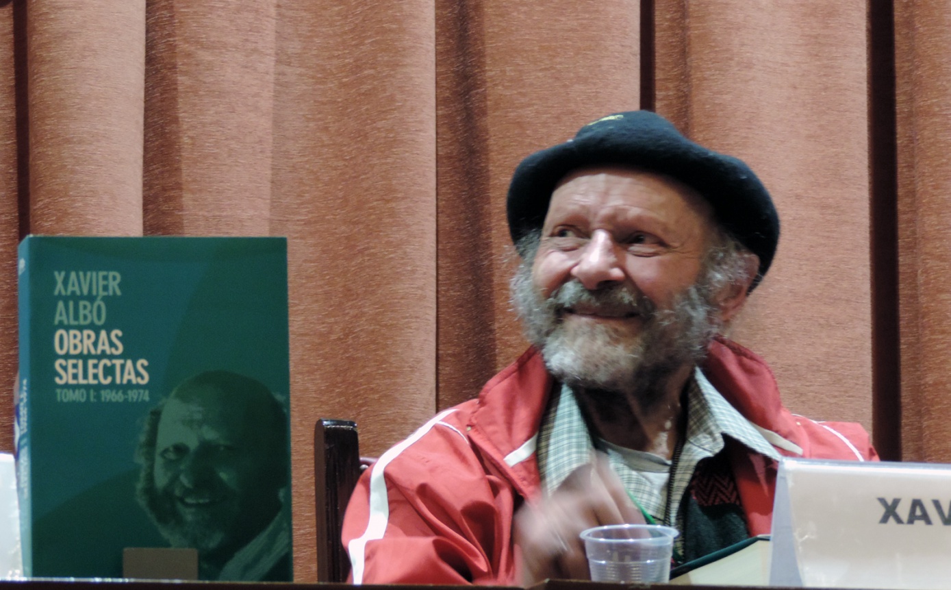 Xavier Albó presenta los dos primeros tomos de sus Obras Selectas