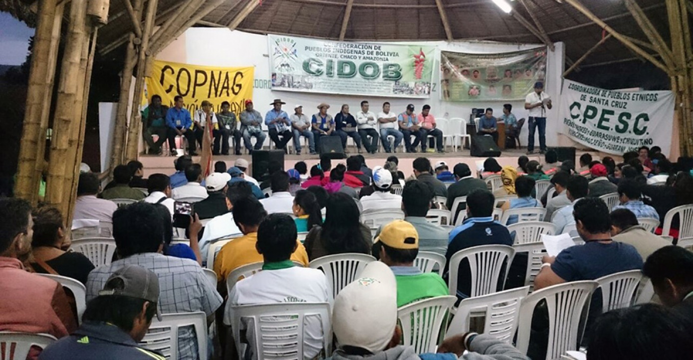 Organizaciones regionales de 34 pueblos indígenas inauguraron hoy la XVII GANPI en Santa Cruz