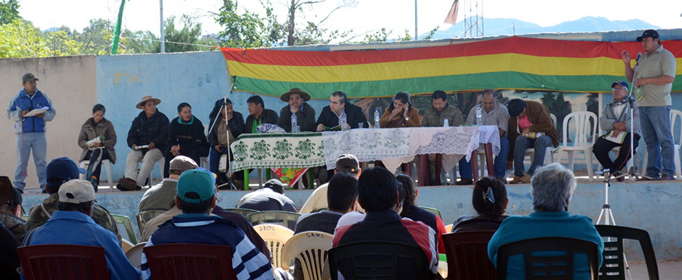 Capitanías Santa Rosa y Huacaya socializan el Estatuto de la Autonomía Guaraní Chaqueña de Huacaya