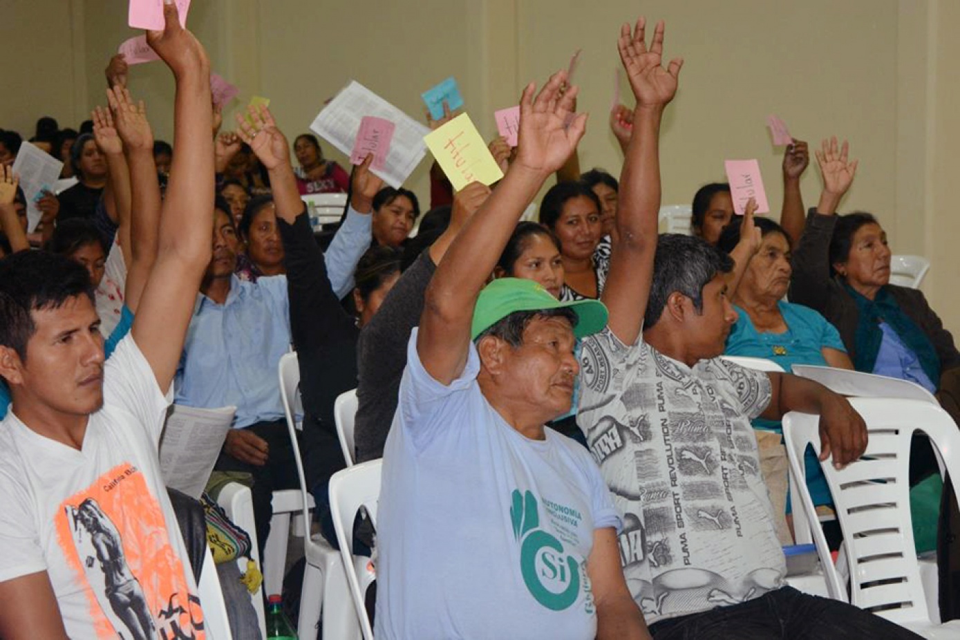 La Asamblea Deliberativa Autonómica de Gutiérrez aprobó el estatuto de la Autonomía Indígena Guaraní Kereimba Iyaambae
