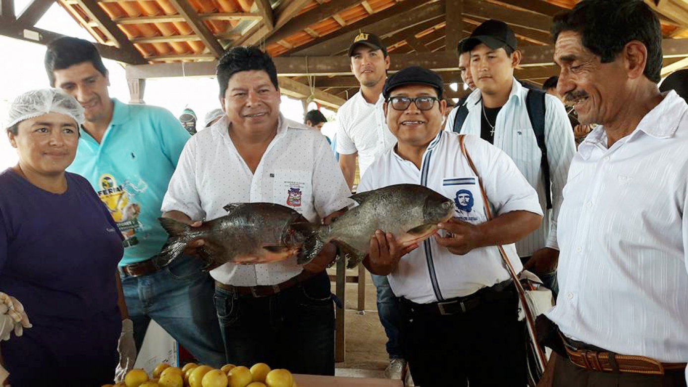 Feria de productores y pescadores mostró potencial piscícola en Ascensión de Guarayos