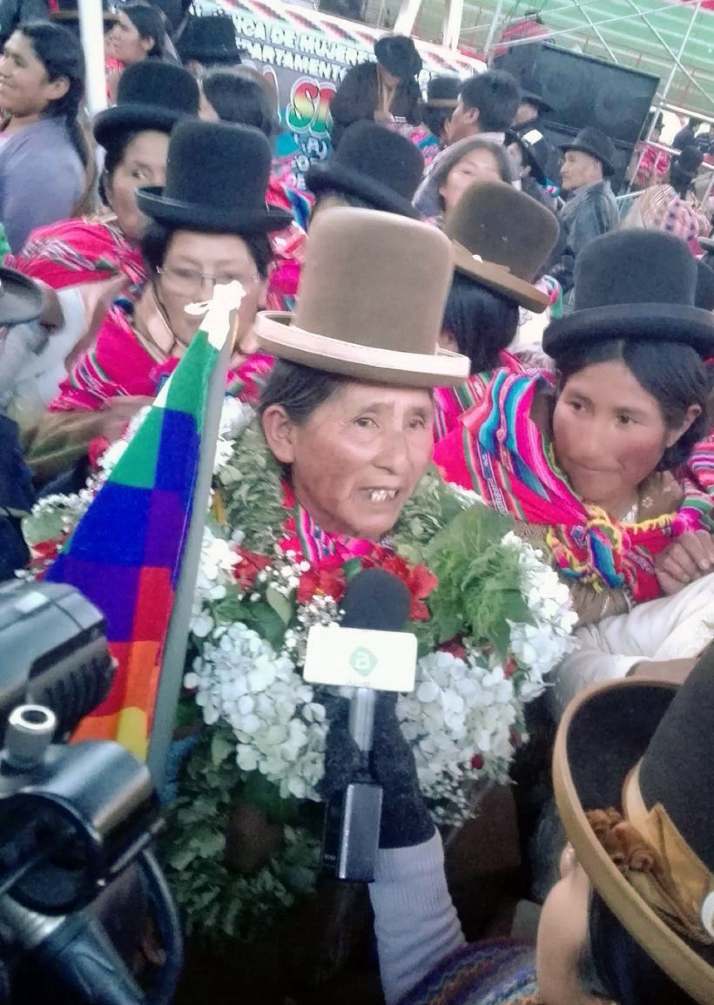 Nueva ejecutiva de la Federación Departamental Bartolina Sisa trabajará en la gestión de proyectos para las 20 provincias de La Paz