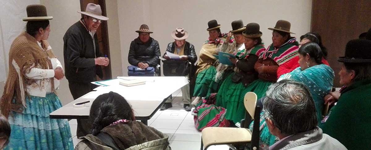 Productores del departamento de La Paz definieron propuestas para el Encuentro Nacional de Pequeños Productores