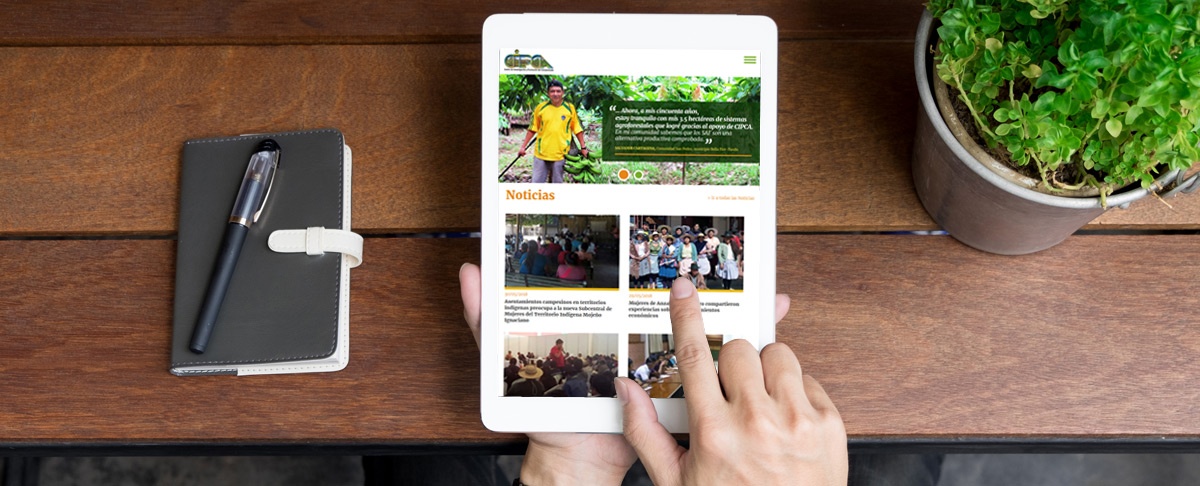 Lanzamiento de Nueva WEB de CIPCA
