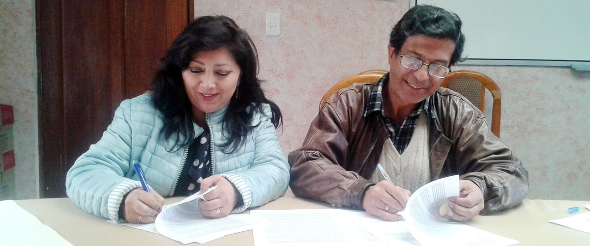Acuerdo de cooperación interinstitucional entre el Instituto de Ecología de la UMSA y el CIPCA