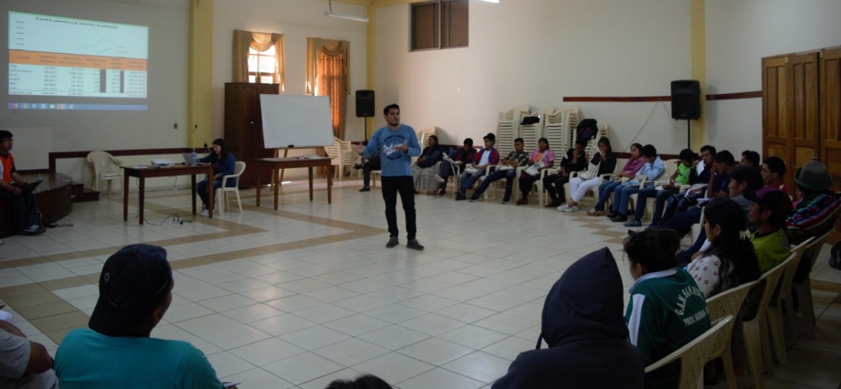 Líderes y Lideresas jóvenes de organizaciones indígenas y campesinas continúan su proceso de formación