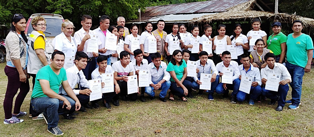 Líderes jóvenes del Territorio Indígena Mojeño Ignaciano forman parte de la nueva generación de facilitadores comunitarios