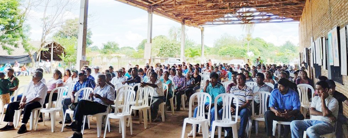 Comunidades indígenas de San Ignacio de Velasco reciben títulos de propiedad en el XVIII aniversario de la ACISIV