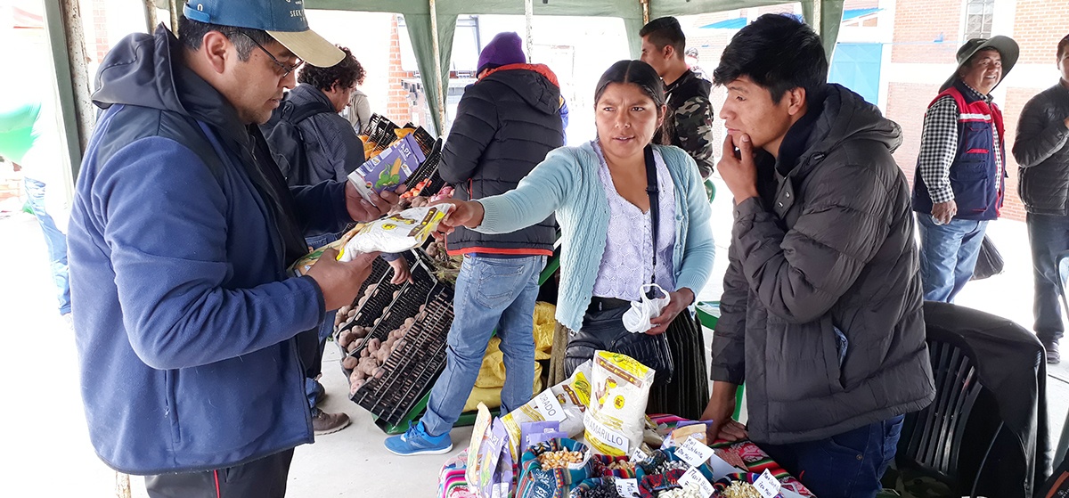Torotoro presentó su potencial en la VII Feria Productiva Agropecuaria departamental de Potosí