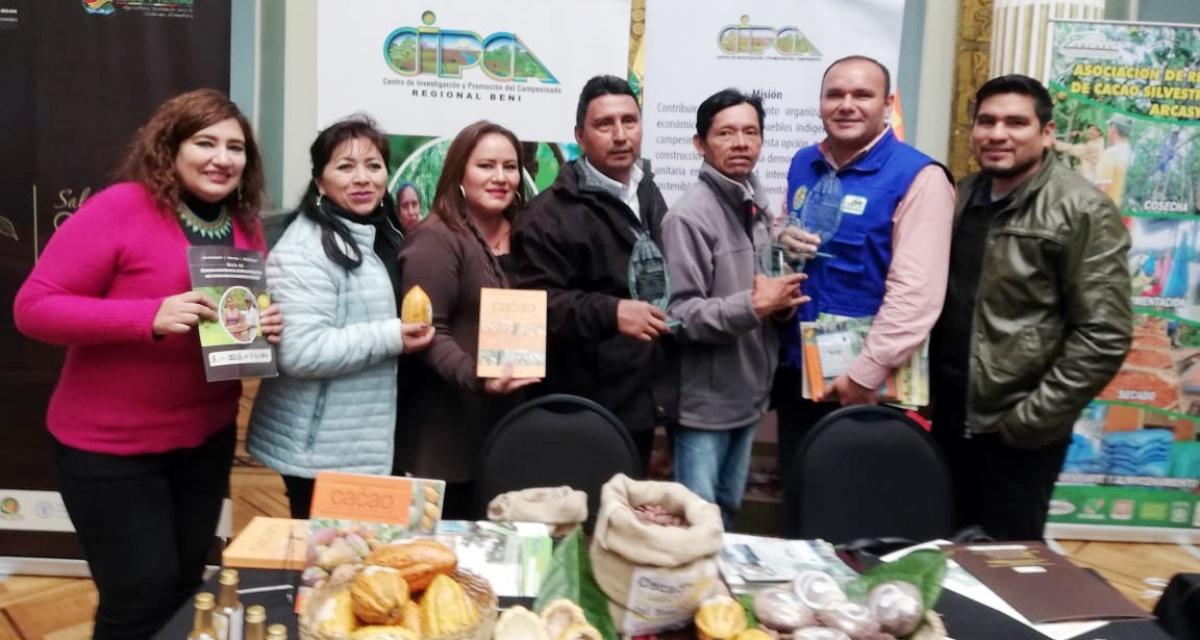 El cacao beniano fue premiado como uno de los mejores de Bolivia e irá a competir a Francia