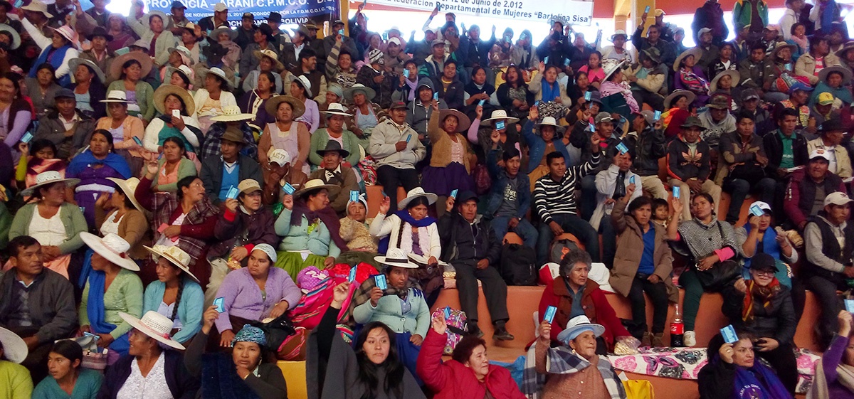 Federación de Mujeres “Bartolina Sisa” de Cochabamba plantea alternativas agroecológicas para contrarrestar el uso de agroquímicos