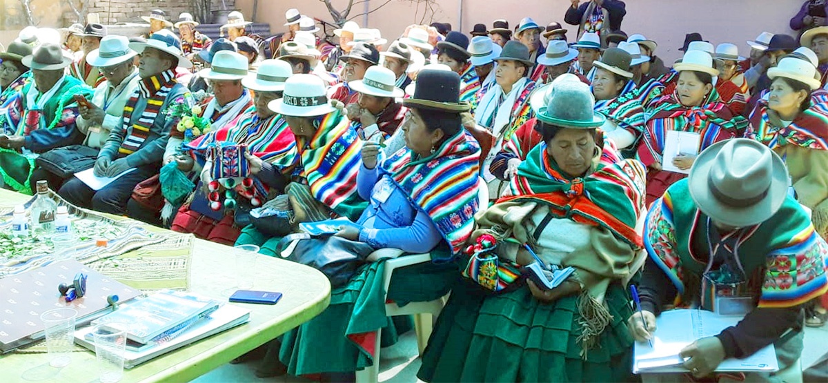 Naciones originarias de Oruro aprueban sus normas y procedimientos propios
