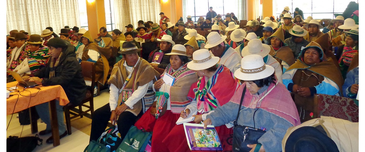 Autoridades originarias definen estrategias para la consolidación las autonomías originarias en el departamento de Oruro