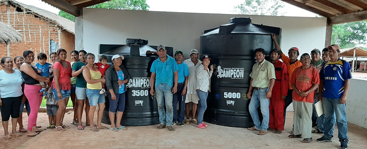 Comunidades indígenas chiquitanas de San Ignacio de Velasco y San Rafael reciben ayuda humanitaria de CIPCA y WWF Bolivia 