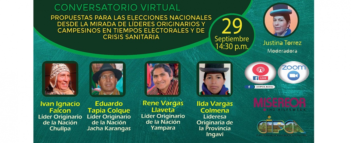 Líderes indígenas plantean propuestas para programas de gobierno de las organizaciones políticas
