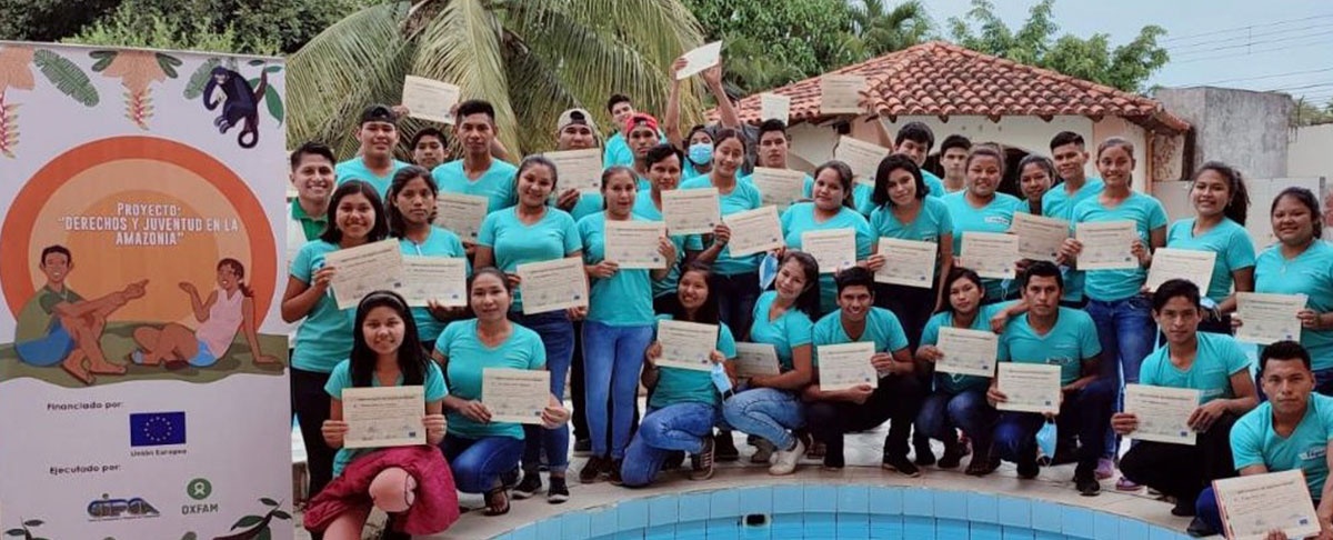 Jóvenes del Beni se capacitan para el ejercicio de sus derechos y comparten sus experiencias para el cuidado del medio ambiente.