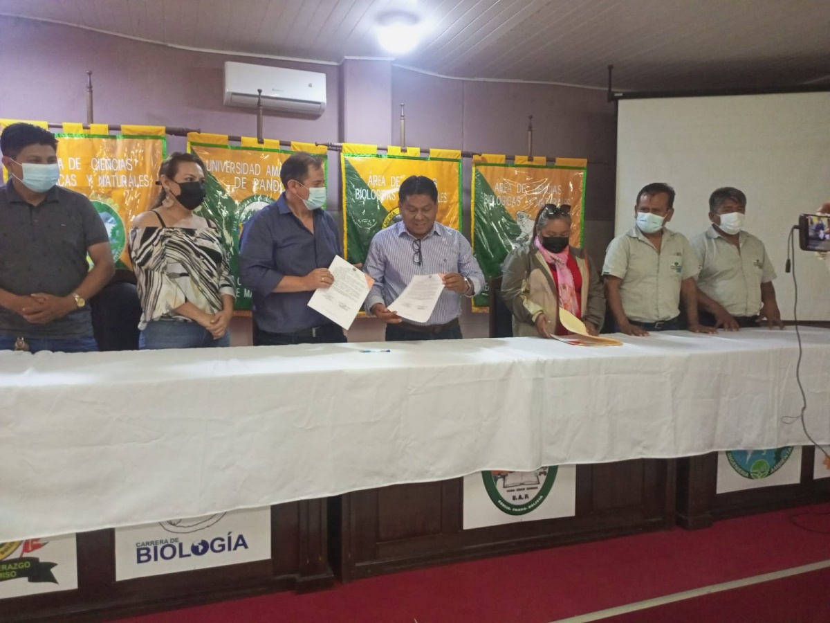 EL CIPCA NORTE AMAZONICO FIRMA CONVENIO CON LA ASAMBLEA LEGISLATIVA DEPARTAMENTAL DE PANDO, PARA EL DESARROLLO PRODUCTIVO Y RESILIENTE EN LA AMAZONIA.
