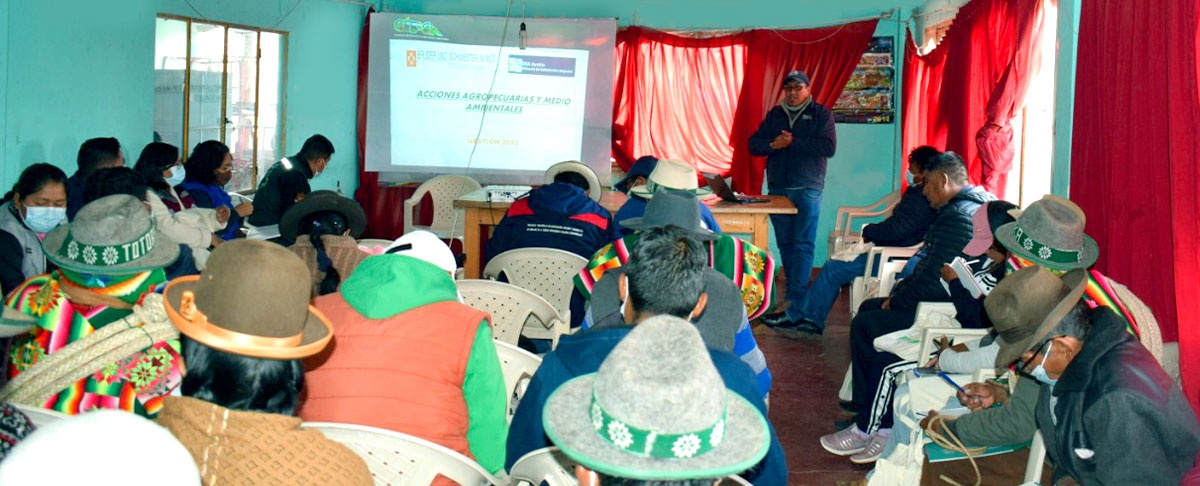 Conformación de la Alianza Multisectorial para impulsar el desarrollo del municipio de San Pedro de Totora