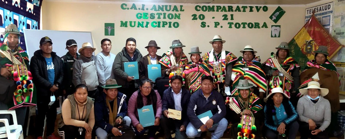 Consolidación de la alianza interinstitucional para el ejercicio de los derechos humanos de las mujeres, jóvenes y niñez del municipio San Pedro de Totora.