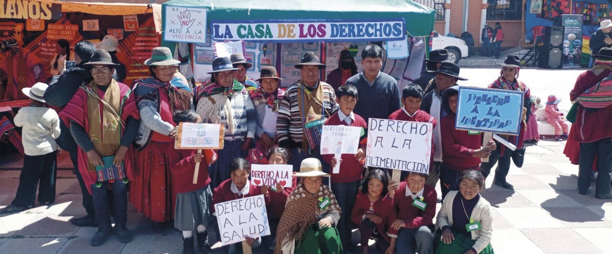 Estudiantes del Municipio De San Andrés de Machaca promueven el ejercicio de los derechos humanos