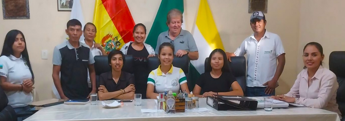 Jóvenes Guarayos presentan propuesta de reglamentación de la Ley Municipal de la juventud