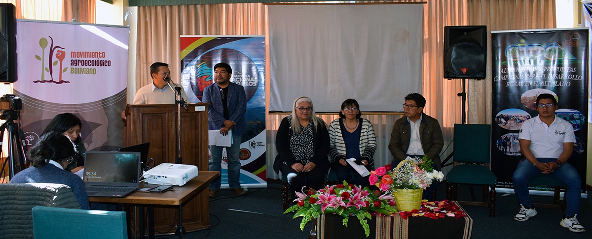Foro Nacional sobre Agroecología destaca la urgencia de un cambio de paradigma en la producción alimentaria en Bolivia