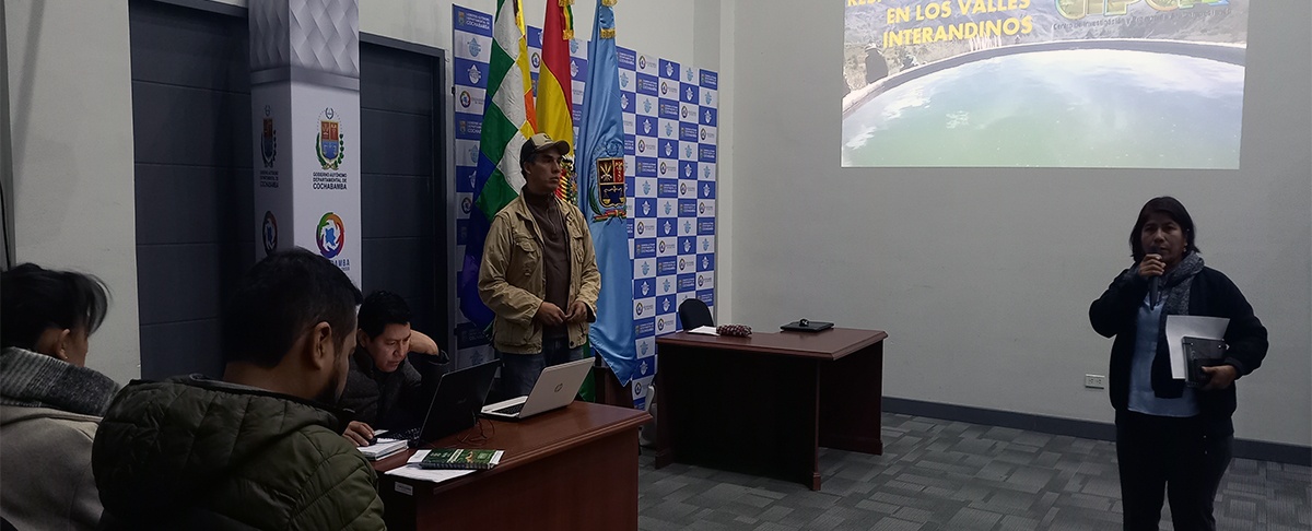 CIPCA presenta propuesta de respuesta a la sequía con la participación de autoridades departamentales y municipales de Cochabamba