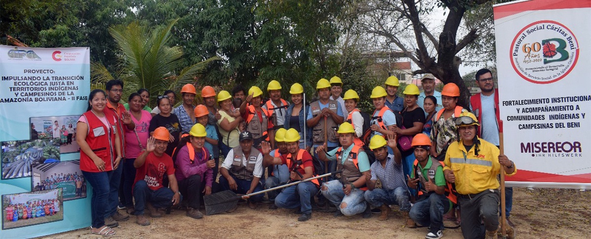 Comunidades del Beni fortalecen brigadas comunales contra incendios forestales