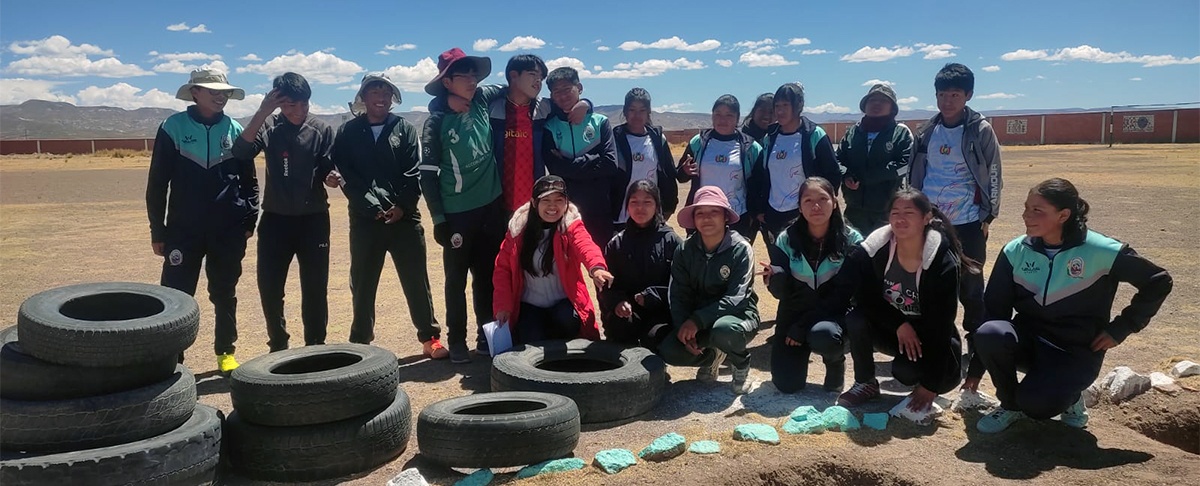 Juventud de San Andrés de Machaca se forma como defensora del medio ambiente y los bienes comunes