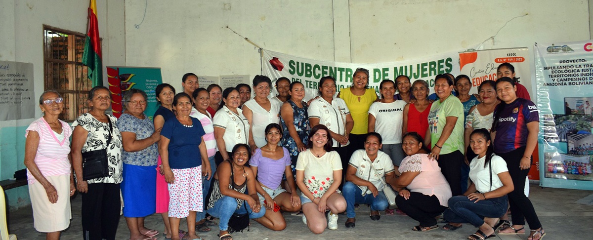 Mujeres indígenas del TIMI fortalecen sus capacidades de liderazgo y participación comunitaria