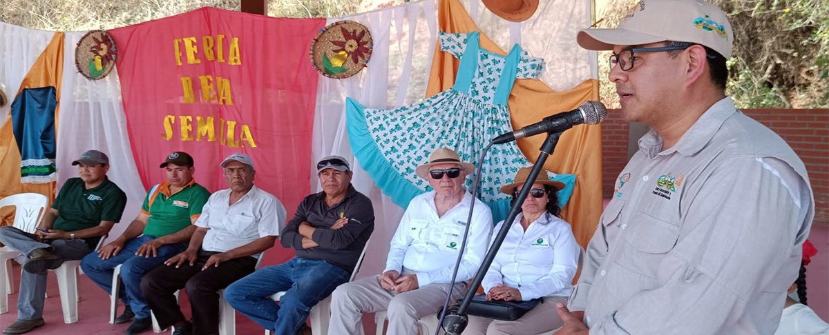 Feria Departamental de la Semilla fortalece la agricultura local en Villa Vaca Guzmán