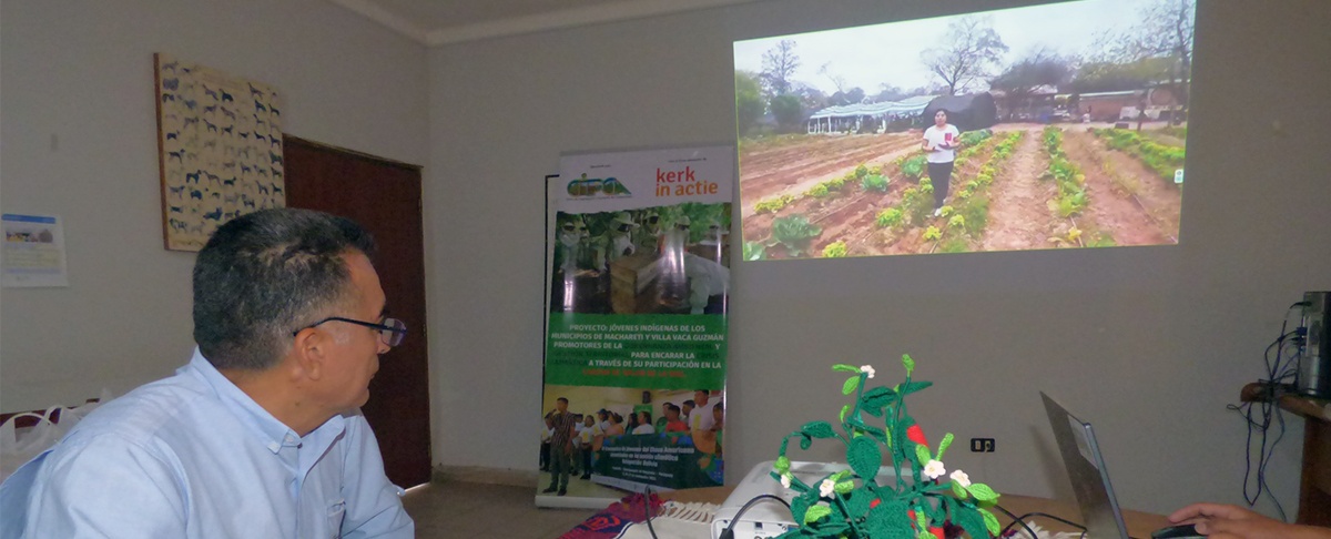 Jóvenes de Macharetí y Villa Vaca Guzmán muestran su creatividad por el medio ambiente
