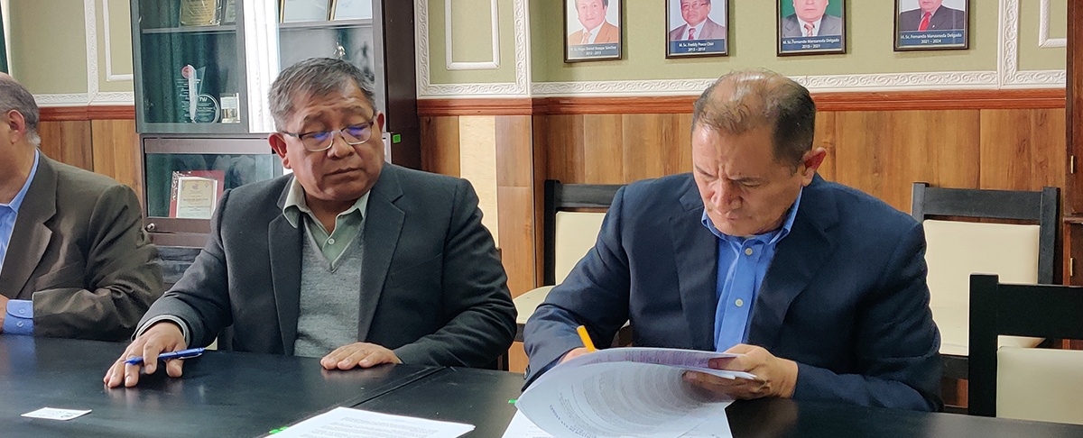 CIPCA y la Facultad de Agronomía de la UMSA firman convenio para fortalecer la investigación y el desarrollo productivo sostenible