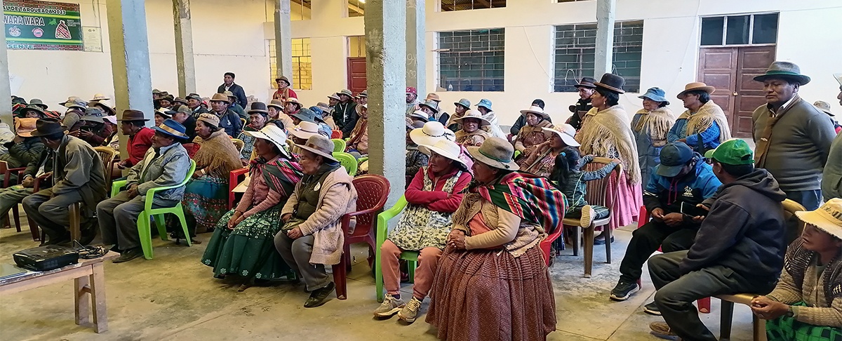 San Pedro de Totora impulsa la gobernanza ambiental desde el territorio en foro municipal