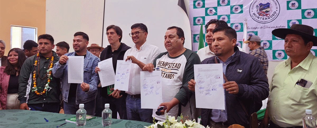 Autoridades nacionales, departamentales, municipales y organizaciones sociales articulan una agenda estratégica para el desarrollo del Chaco chuquisaqueño