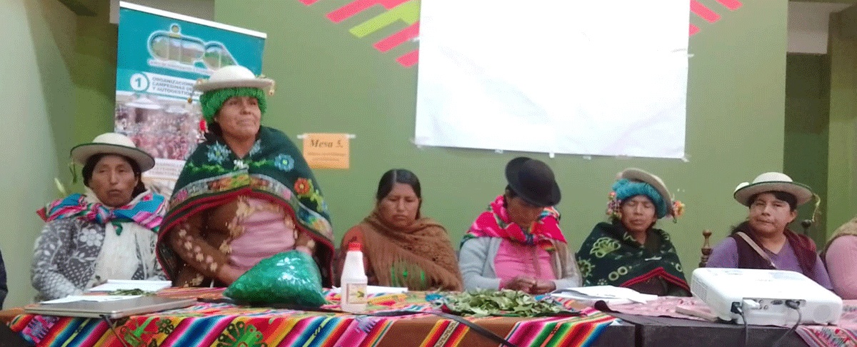 Mujeres de Charazani construyen propuestas para una agenda municipal con voz y poder de decisión