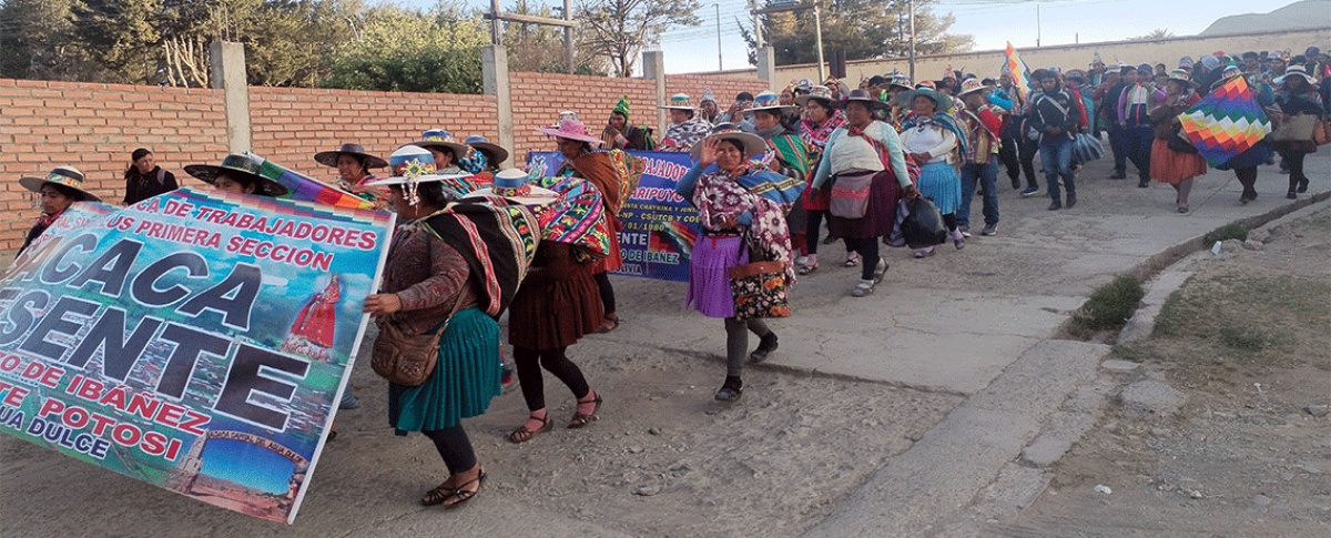 Organizaciones campesinas del Norte de Potosí rearticulan su agenda estratégica
