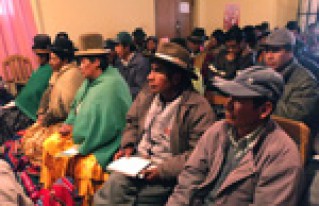 Estancamiento  en el ejercicio de control social en los municipios del Departamento de La Paz