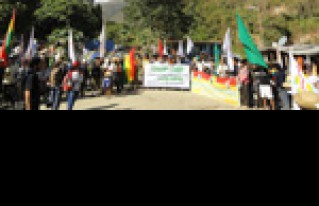 La IX Marcha Indígena se fortalece día a día