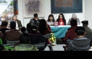 Presentación de libro jóvenes rurales en la Feria Internacional del libro