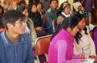 Jóvenes del altiplano se reúnen para analizar su situación