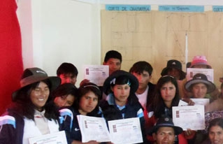 Culminó ciclo de formación y capacitación de jóvenes rurales en liderazgo en los municipios de  Collana y Colquencha