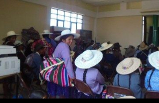 Asociación de Regantes de Anzaldo avanza hacia su consolidación económica y social
