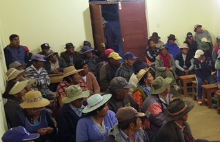 Jatun Ayllus Tauca Grande y Chicoca implementan su Estatuto Orgánico y Reglamento Interno