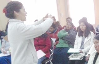 Jóvenes rurales fortalecen sus capacidades de planificación territorial